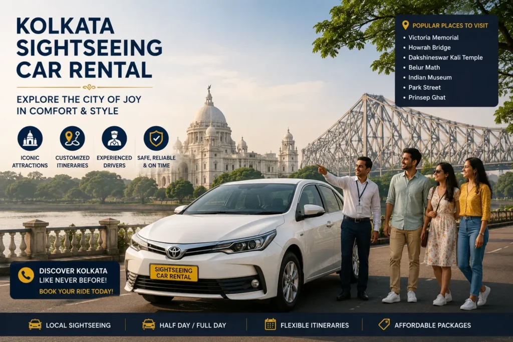 Kolkata Sightseeing Car Rental