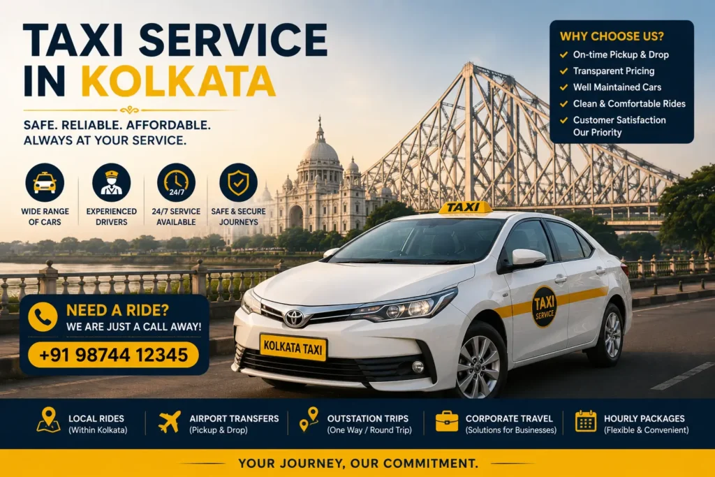Taxi Service in Kolkata